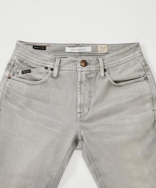 MEN'S MELROSE(メンズメルローズ)の「【別注】yanuk DENIT MICHEL Ⅱ(デニムパンツ・メンズ・グレー/サックスブルー・1/2/4/3)」の7枚目の写真