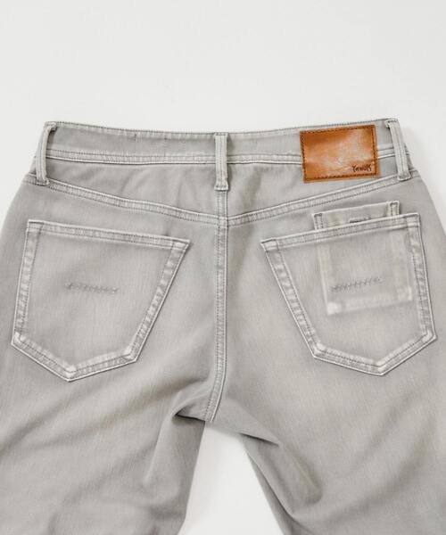 MEN'S MELROSE(メンズメルローズ)の「【別注】yanuk DENIT MICHEL Ⅱ(デニムパンツ・メンズ・グレー/サックスブルー・1/2/4/3)」の6枚目の写真