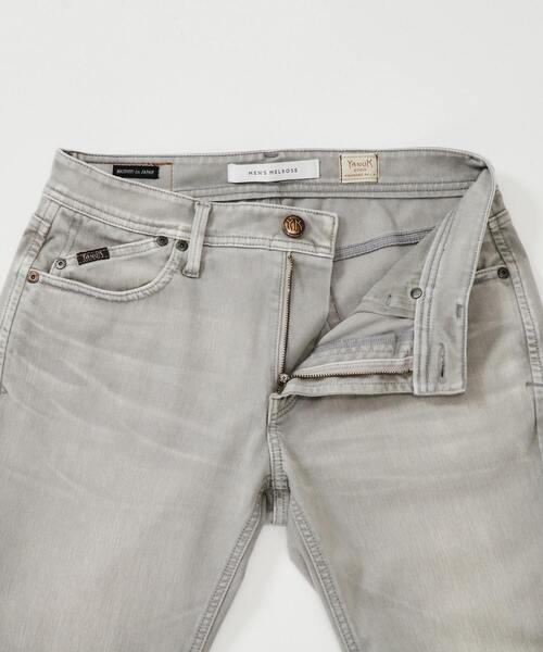 MEN'S MELROSE(メンズメルローズ)の「【別注】yanuk DENIT MICHEL Ⅱ(デニムパンツ・メンズ・グレー/サックスブルー・1/2/4/3)」の5枚目の写真