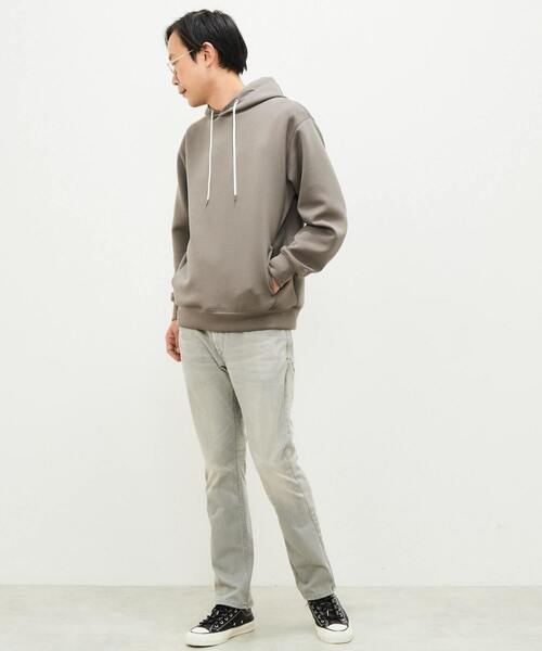 MEN'S MELROSE(メンズメルローズ)の「【別注】yanuk DENIT MICHEL Ⅱ(デニムパンツ・メンズ・グレー/サックスブルー・1/2/4/3)」の4枚目の写真