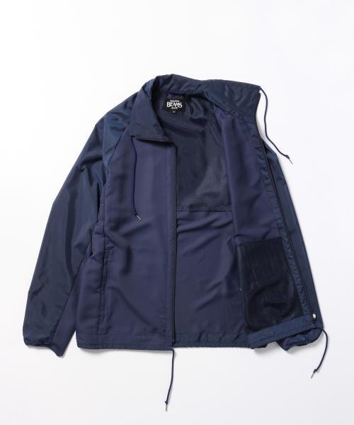 BEAMS ナイロンジャケット(ブラック) BEAMS WOMEN｜ビームスウィメンのナイロンジャケット（ブラック