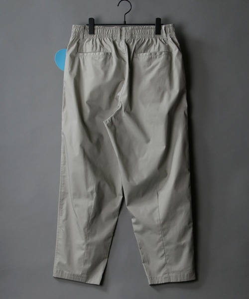 SITRY（シトリー）の「T/C wide balloon pants/ワイド バルーン シェフパンツ/カラーパンツ（スラックス・メンズ・ライトグレー/ブラック/ベージュ/ネイビー/ライトカーキ・LL/M/L）」の11枚目の写真