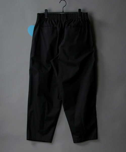 SITRY（シトリー）の「T/C wide balloon pants/ワイド バルーン シェフパンツ/カラーパンツ（スラックス・メンズ・ライトグレー/ブラック/ベージュ/ネイビー/ライトカーキ・LL/M/L）」の8枚目の写真