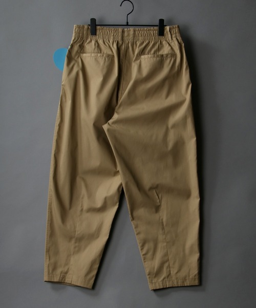 SITRY（シトリー）の「T/C wide balloon pants/ワイド バルーン シェフパンツ/カラーパンツ（スラックス・メンズ・ライトグレー/ブラック/ベージュ/ネイビー/ライトカーキ・LL/M/L）」の13枚目の写真