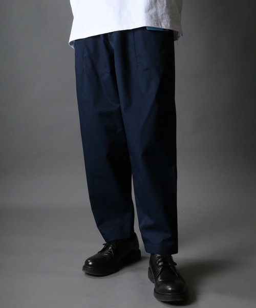 SITRY（シトリー）の「T/C wide balloon pants/ワイド バルーン シェフパンツ/カラーパンツ（スラックス・メンズ・ライトグレー/ブラック/ベージュ/ネイビー/ライトカーキ・LL/M/L）」の16枚目の写真