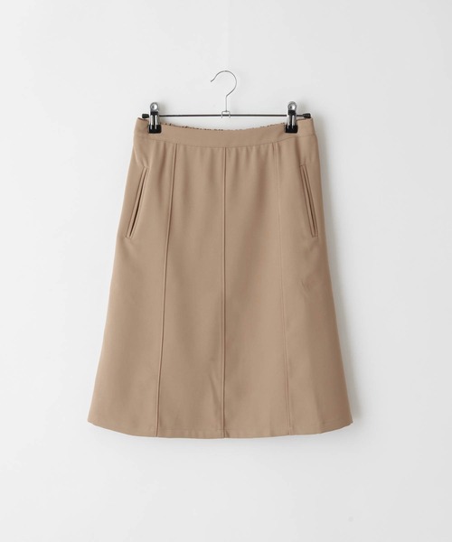 PURIL（ピュリル）の「【PURIL】切り替えデザイン台形ミニスカート（スカート・レディース・ナチュラル/ブラック/ベージュ・S/M）」の8枚目の写真