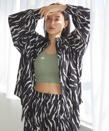 Happy John | paint zebra shirt/ペイントゼブラシャツ(シャツ/ブラウス)