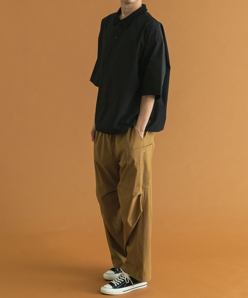 Uiscel（ユイセル）の「Uiscel　ルーズカーゴボトム（その他パンツ・メンズ・ブラック/ベージュ・MEDIUM/LARGE）」の22枚目の写真