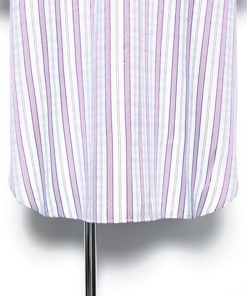 AS KNOW AS PINKY（アズノゥアズピンキー）の「サラリラ釦あそびシャツワンピース（シャツワンピース・レディース・オフホワイト/サックスブルー/イエロー/ピンク・FREE）」の12枚目の写真