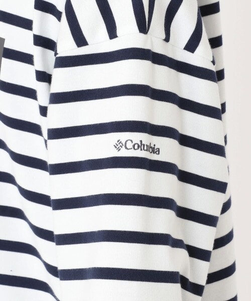 Columbia(コロンビア)の「ウィメンズリラクシングモーメントロングスリーブクルー(Tシャツ/カットソー・レディース・ベージュ/ホワイト/ネイビー/ベージュ系その他/ライトグリーン/ブルー系その他/ホワイト×ブラック・L/LL/S/M/XL)」の20枚目の写真