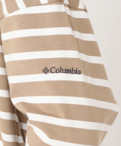 Columbia(コロンビア)の「ウィメンズリラクシングモーメントロングスリーブクルー(Tシャツ/カットソー・レディース・ベージュ/ホワイト/ネイビー/ベージュ系その他/ライトグリーン/ブルー系その他/ホワイト×ブラック・L/LL/S/M/XL)」の16枚目の写真