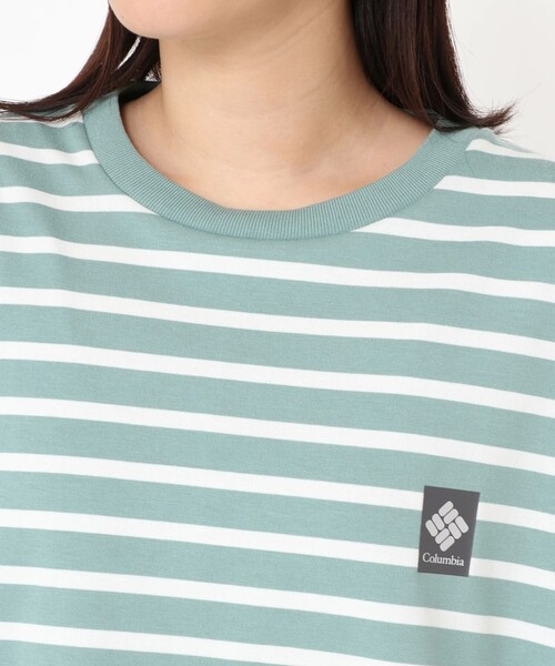 Columbia(コロンビア)の「ウィメンズリラクシングモーメントロングスリーブクルー(Tシャツ/カットソー・レディース・ベージュ/ホワイト/ネイビー/ベージュ系その他/ライトグリーン/ブルー系その他/ホワイト×ブラック・L/LL/S/M/XL)」の9枚目の写真