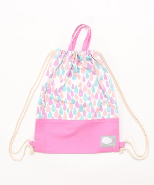 DONOBAN（ドノバン）の「◇キッズ◇キャンバスナップサック（エコバッグ/サブバッグ・キッズ・ブルー系その他/ブルー系その他2/レッド系その他/ピンク系その他・ONESIZE）」の3枚目の写真