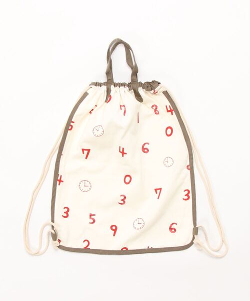 DONOBAN（ドノバン）の「◇キッズ◇キャンバスナップサック（エコバッグ/サブバッグ・キッズ・ブルー系その他/ブルー系その他2/レッド系その他/ピンク系その他・ONESIZE）」の4枚目の写真