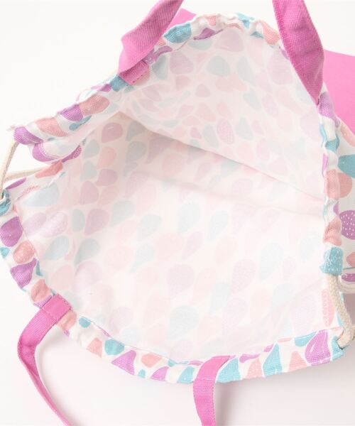 DONOBAN（ドノバン）の「◇キッズ◇キャンバスナップサック（エコバッグ/サブバッグ・キッズ・ブルー系その他/ブルー系その他2/レッド系その他/ピンク系その他・ONESIZE）」の6枚目の写真