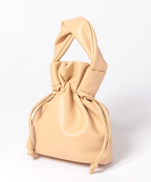 LOWRYS FARM（ローリーズファーム）の「ツイストハンドルバッグ 　268478（ショルダーバッグ・レディース・ブラック/イエロー・FREE）」の3枚目の写真