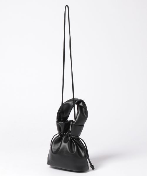 LOWRYS FARM（ローリーズファーム）の「ツイストハンドルバッグ 　268478（ショルダーバッグ・レディース・ブラック/イエロー・FREE）」の7枚目の写真