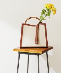 N.（N. Natural Beauty Basic） | フレームスクエアバンブーショルダーバッグ(ショルダーバッグ)