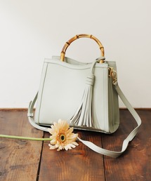 N.（N. Natural Beauty Basic） | フレームスクエアバンブーショルダーバッグ(ショルダーバッグ)