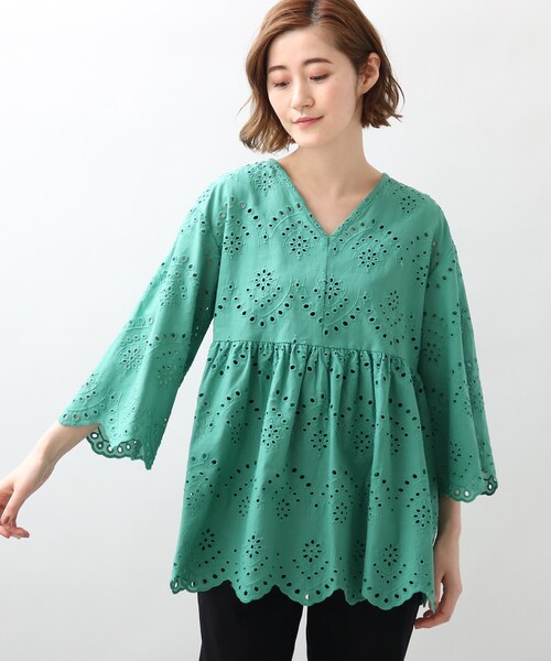 送料無料 売れ筋商品|||トップス ブラウス シャツ 羽織 長袖 カットワーク レース コットン 刺繍 カーキ グリーン ベージュ「cawaii french」 楽天市場】送料無料 トップス ブラウス シャツ 羽織 長袖 カット