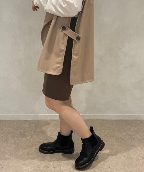 apres jour clair(アプレジュールクレア)の「【apres jour clair】ショートパンツ【SETUP着用可能】【ZOZOTOWN限定アイテム】(その他パンツ・レディース・ダークブラウン/ライトベージュ/ベージュ・フリー/X-LARGE)」の7枚目の写真