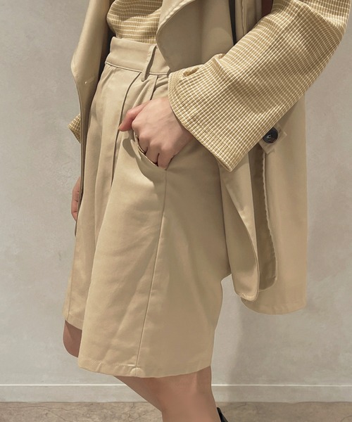 apres jour clair(アプレジュールクレア)の「【apres jour clair】ショートパンツ【SETUP着用可能】【ZOZOTOWN限定アイテム】(その他パンツ・レディース・ダークブラウン/ライトベージュ/ベージュ・フリー/X-LARGE)」の21枚目の写真