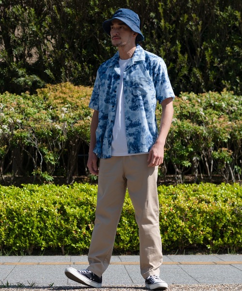 Blue Standard (ブルースタンダード)の「【BLUE STANDARD/ブルースタンダード】メッシュ 接触冷感 総柄 イージーケア 開襟 オープンカラー アロハシャツ(シャツ/ブラウス・メンズ・その他/その他1/その他2・MEDIUM/LARGE/X-LARGE/XX-LARGE)」の9枚目の写真