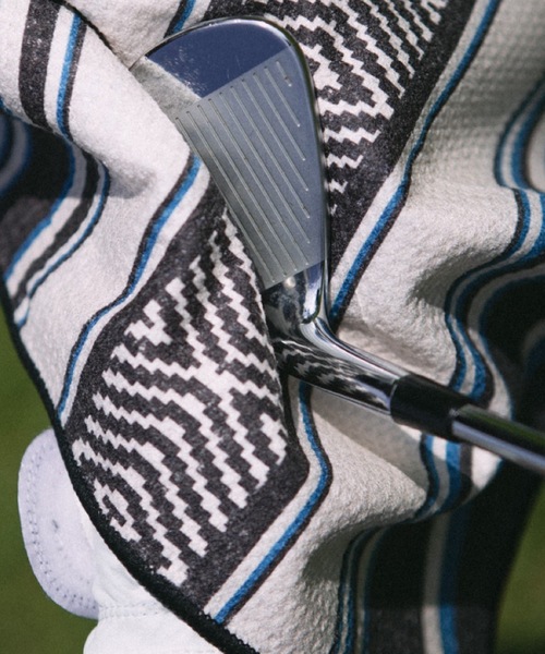 LEUS（レウス）の「【LEUS/レウス】CADDY TOWEL BAJA NORTE  ゴルフ専用タオル（タオル・メンズ・ブルー・FREE）」の5枚目の写真