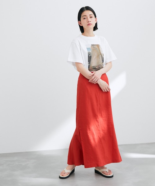 ADAM ET ROPE'（アダムエロペ）の「【WEB限定】リネンMIXバック