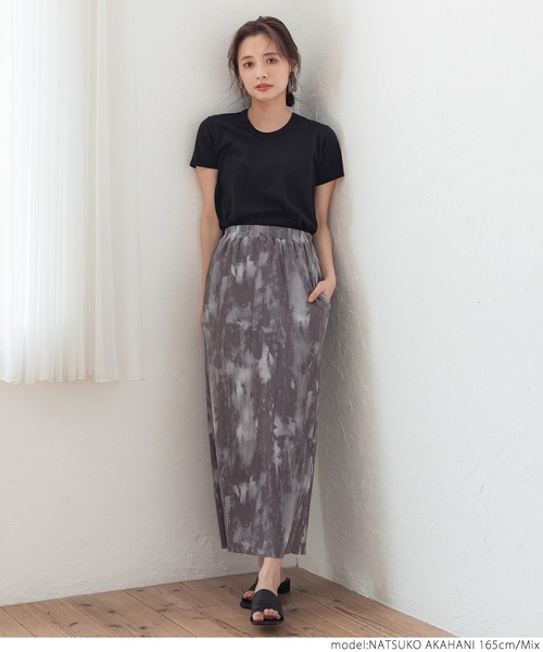 coca（coca）（コカ）の「タイダイプリーツスカート（スカート・レディース・その他・ONE SIZE）」の10枚目の写真