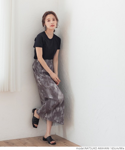 coca（coca）（コカ）の「タイダイプリーツスカート（スカート・レディース・その他・ONE SIZE）」の3枚目の写真