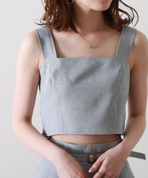 【サイズ展開あり】シンプルビスチェ