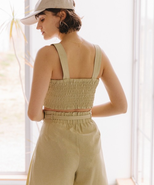 Cheek(チーク)の「【サイズ展開あり】シンプルビスチェ(その他トップス・レディース・ネイビー/モカ/グリーン系その他・SMALL/MEDIUM)」の7枚目の写真