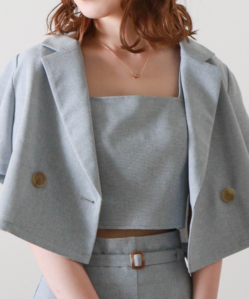 Cheek(チーク)の「【サイズ展開あり】シンプルビスチェ(その他トップス・レディース・ネイビー/モカ/グリーン系その他・SMALL/MEDIUM)」の14枚目の写真