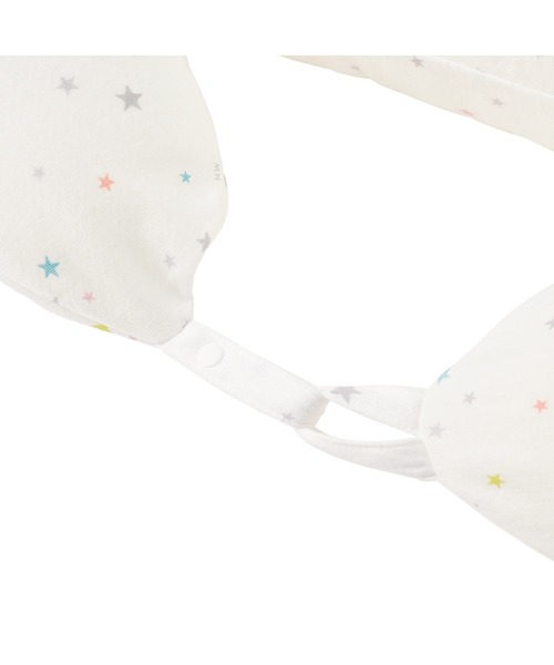 MIKI HOUSE（ミキハウス）の「マルチクッションカバー（授乳ケープ/授乳クッション・キッズ・ホワイト/ネイビー・ONE SIZE）」の7枚目の写真