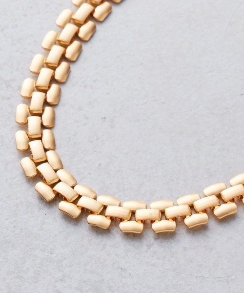 Chico(チコ)の「スクエアメタルチョーカー(チョーカー・レディース・シルバー/ゴールド・FREE)」の7枚目の写真