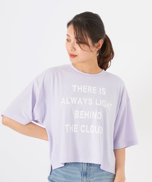 Ocean Pacific（オーシャンパシフィック）の「【OP:オーピー】レディース ハイブリットTシャツ（Tシャツ/カットソー・レディース・ホワイト/ブラック/レッド/ピンク/ラベンダー・MEDIUM/LARGE/X-LARGE）」の3枚目の写真