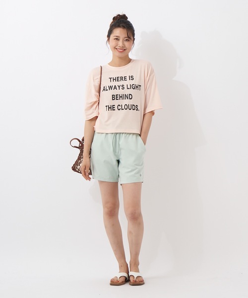 Ocean Pacific（オーシャンパシフィック）の「【OP:オーピー】レディース ハイブリットTシャツ（Tシャツ/カットソー・レディース・ホワイト/ブラック/レッド/ピンク/ラベンダー・MEDIUM/LARGE/X-LARGE）」の16枚目の写真