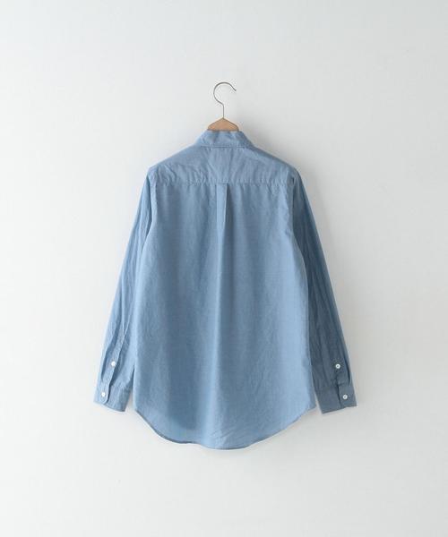 Steven Alan(スティーブンアラン)の「<steven alan>INDIGO BOYS REGULAR SHIRT/シャツ◆(シャツ/ブラウス・レディース・ライトブルー/その他1・SMALL/MEDIUM)」の7枚目の写真