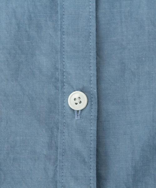 Steven Alan(スティーブンアラン)の「<steven alan>INDIGO BOYS REGULAR SHIRT/シャツ◆(シャツ/ブラウス・レディース・ライトブルー/その他1・SMALL/MEDIUM)」の8枚目の写真