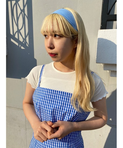 WC（ダブル シー）の「カラーヘアバンド（ヘアバンド・レディース・ブラック/ピンク/ブルー/グリーン・FREE）」の3枚目の写真