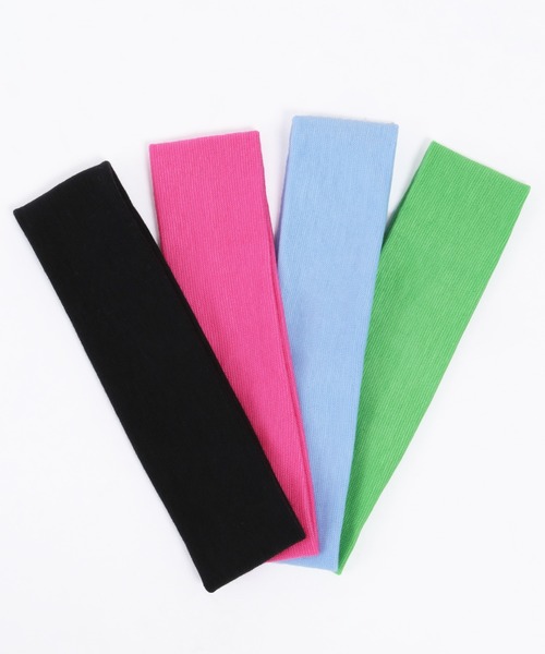 WC（ダブル シー）の「カラーヘアバンド（ヘアバンド・レディース・ブラック/ピンク/ブルー/グリーン・FREE）」の20枚目の写真