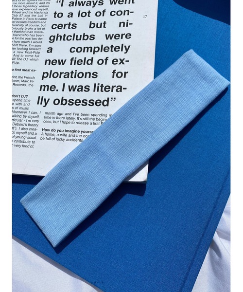 WC（ダブル シー）の「カラーヘアバンド（ヘアバンド・レディース・ブラック/ピンク/ブルー/グリーン・FREE）」の15枚目の写真