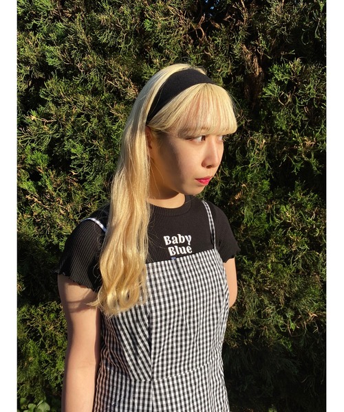 WC（ダブル シー）の「カラーヘアバンド（ヘアバンド・レディース・ブラック/ピンク/ブルー/グリーン・FREE）」の7枚目の写真