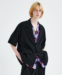 SHORT SLEEVE JACKET SHIRT