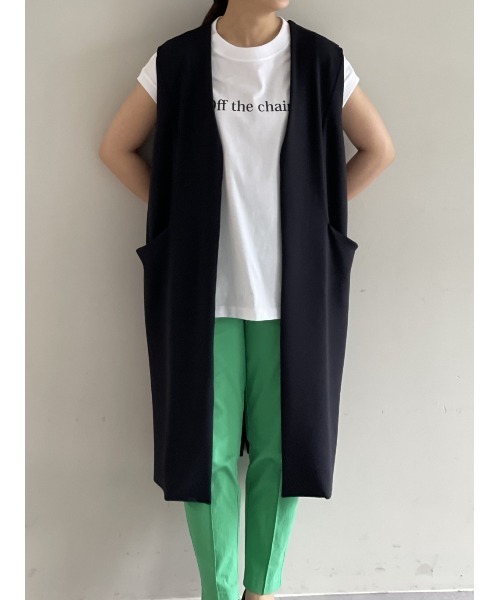 BEARDSLEY（ビアズリー）の「ピンタックテーパード麻調パンツ（その他パンツ・レディース・ピンク/イエロー/グリーン/ブルー・FREE）」の21枚目の写真