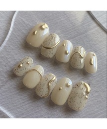 tone（トーン）の「【minnail-Petite fleur-】ネイルチップ(MA)（ネイルシール/ネイルチップ）」