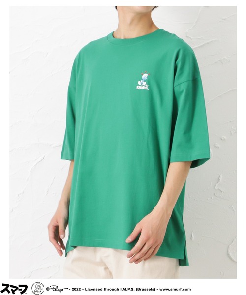 SMURF X WDS tシャツ mandai-treasure_rm687-008