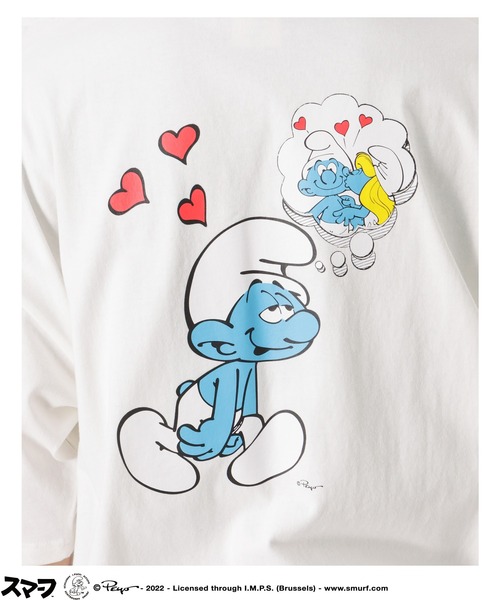 smurf スマーフ tシャツ 90s 90s 90年代 アメリカ製 スマーフ 青 ブルー 半袖│ヴィンテージ