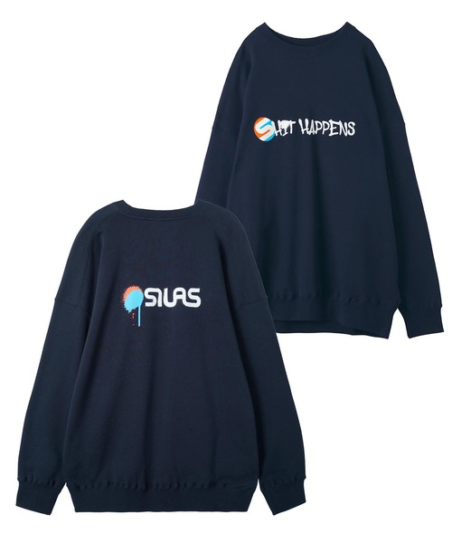 SILAS（サイラス）の「SHIT HAPPENS SWEAT TOP サイラスシット